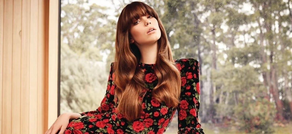 Long, softly waved hair colour styled by Luxeappeal Salon
